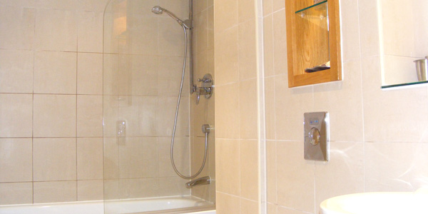 Bathroom in a west one sheffield serviced apartment